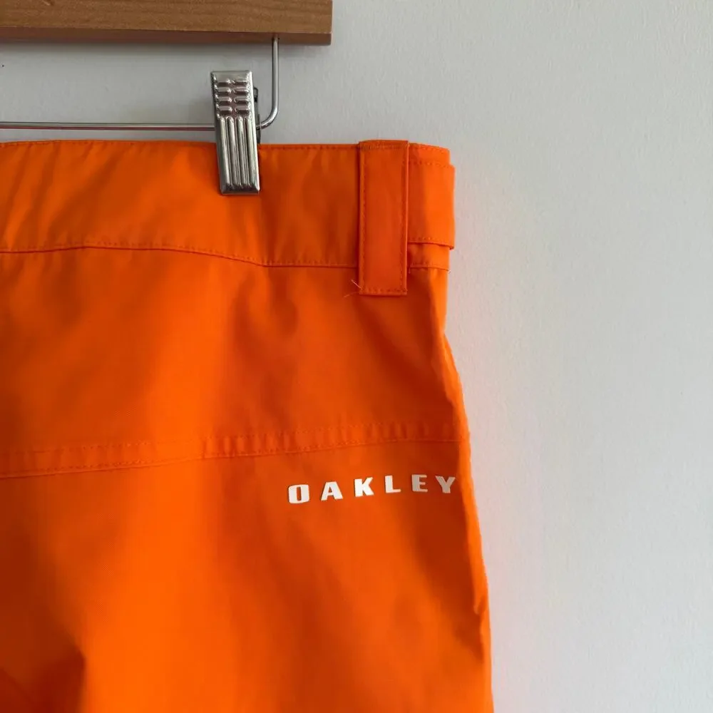 Oakley Crescent 2.0 Shell 2L 10K Performance Fit Snow Pants Orange XL NWT